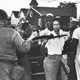 Gloria Richardson pushes away the bayonet of a National Guardsman during a protest in Cambridge, Md., in 1963.
Wikipedia